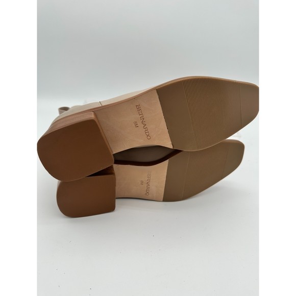 $278 NEW Bernardo Hayes Leather Chelsea Bootie Clay Antique Calf Size 8 M B52 - Picture 7 of 7